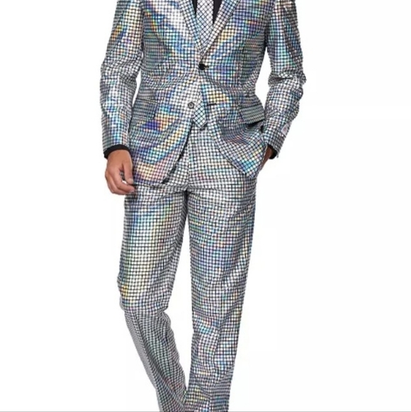 OppoSuits Multicolor Holographic Full Suit